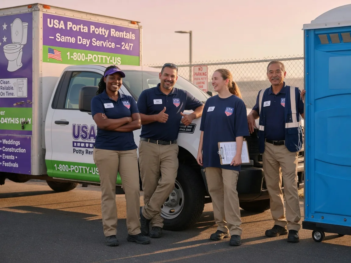 Porta Potty Rental company in Petersburg, TX